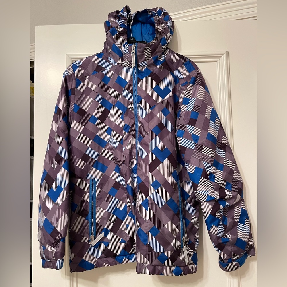 Lands End Boys ski snow coat 10 12 Medium
